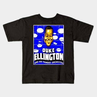 Duke Ellington & His Famous Orchestra Kids T-Shirt